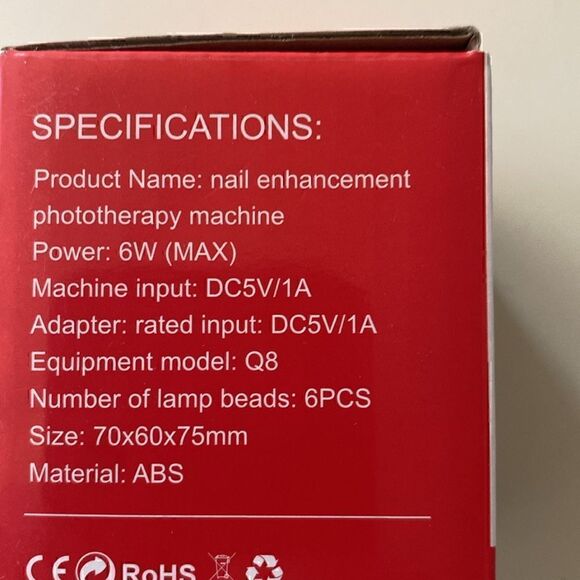 Nail lamp, fast drying - Picture 2 of 3